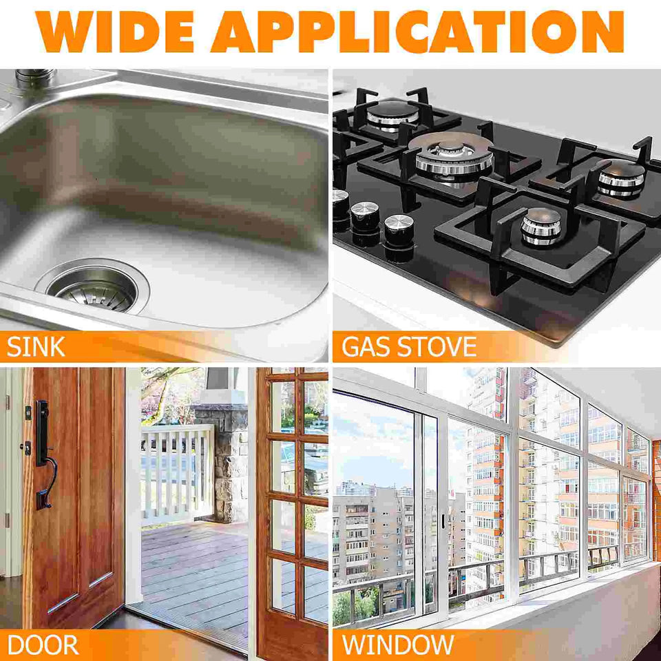 Sealing Strips Caulk Strip Tapes Self Adhesive Caulk Sealing Strips Caulking Tapes For Gas Stove Kitchen Countertop Door Windows