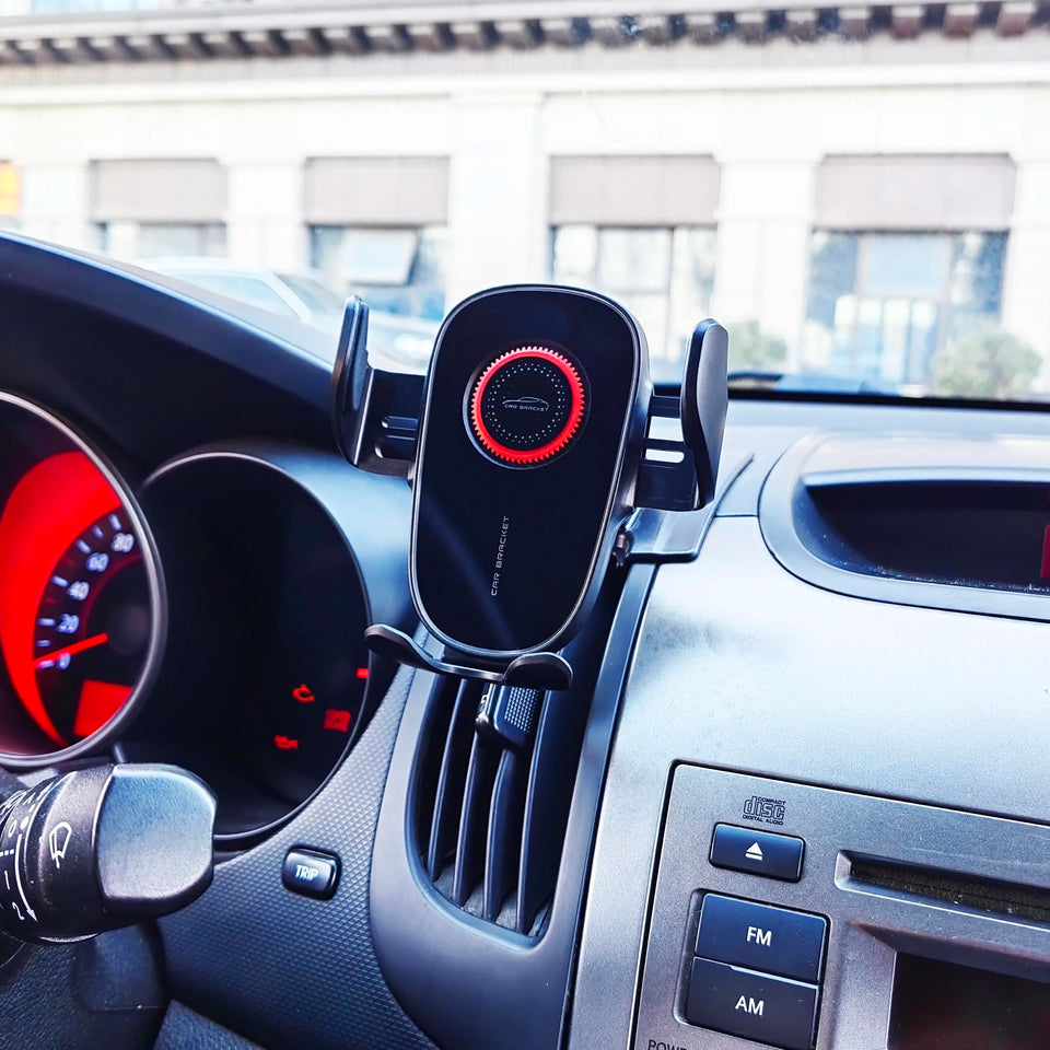 For Jaguar XE 2015 2016 2017-2021 Magnetic Car Phone Holder Magnet Mount Wireless Charging Phone Stand Customized Bracket Base