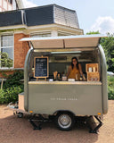 2025 Netherlands Standard Commercial Food Trailer Cart School Food Truck Van With Stocks For Shipping