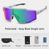 ROCKBROS Photochromic Cycling Glasses Bicycle Polarized Glasses Sports Unisex Sunglasses MTB Road Bike Eyewear Protection Goggle