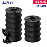 JAYO pla plus petg High speed matte PETG APLA 10Rolls  filament 175mm no bubbles smooth multiple colors optional for 3D printing