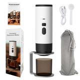 Wireless Electric Portable Espresso Coffee Machine High-capacity For Car & Home Camping Coffee Maker Capsule Powder Travel New
