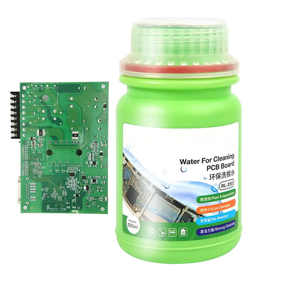 Electronic Liquid Cleaner 250ml Electronics Cleaning Liquid Circuit Board Cleaner for Keyboard Laptop Tablet Motherboard Home