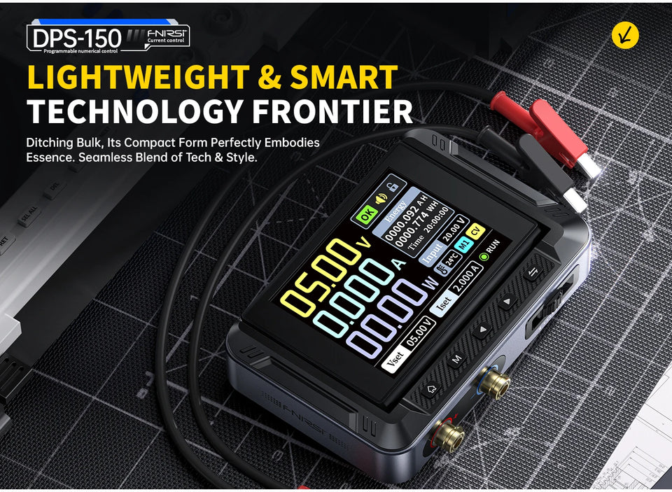 FNIRSI DPS-150 DC Power Supply Laboratory Power Supply Adjustable 30V 5A Switching Power Supply Portable Digital Power Supply