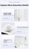 220V Touch Screen Coffee Machine for Home 20Bar Espresso Maker with Milk Frother Automatic Coffee Brewer Energy Saving