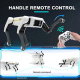 Remote Control Smart Robot Dog, 4-Legged Bionic Quadruped Robot, Programmable RC Toy for Kids, Interactive Electronic Pet, Great