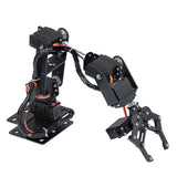 6-DOF Robotic Arm DIY Kit Multi Degree-of-Freedom Robot Servo Grasping Maker Education Construction Set (Excluding Servo)