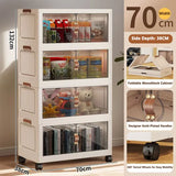 Multilayer Storage Closet Organizer for Multi-scene Use Home Organization Solution for Closets Pantry Or Garage