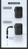 [2026 NEW] Peakspeak AS260PRO Electric Mini Bike Pump 600mAh Battery 120PSI Max Bike Cordless Tire Inflator with LED Display