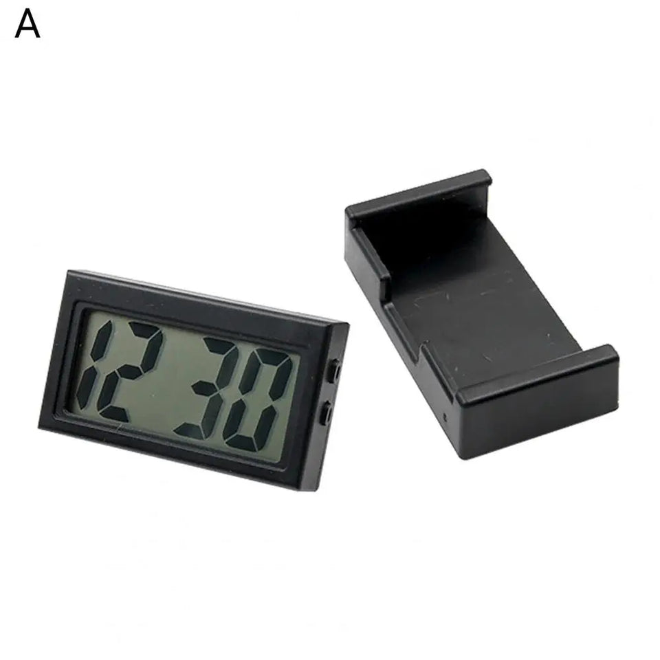 Electronic Clock Car Dashboard Student Exam Study Mini LCD Display Large Screen Table Desk Digital Clock Home
