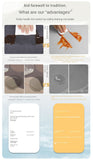 Hot Coffee Machine Rug No Cleaning Antifouling Technology Leather Water Control Cushion Coffee Cup Water Absorbing Pad