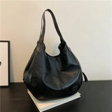 Womens Hand Bags Soft PU-Leather Shoulder Bags Ladies All-Matching Shopping Dating Bag Large Capacity Crossbody Bag Gift