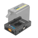 PD30W NP-F Battery Charger Battery Adapter Plate Cold Shoe Adapter 1/4in for NP-F550 F750 F970 for BMPCC 4K 6K DSLR ILDC