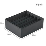 Organizer For Underwear Socks Bra Pants Scarf Tie Storage Box Jeans Clothing Organization Dividers For Drawers Clothes Organizer
