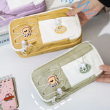 High Quality Nine Layer Pen Bag Large Capacity Multifunctional Pencil Case Dirt-proof Stationery Organizer Students
