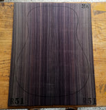 AAA Grade India Rose guitar back/side board All-Solid acoustic Guitar making material accessories Solid Woods Number selection