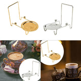 Cup Saucer Display Stand Cup Shelf Organizer Ornaments Household Coffee Cup