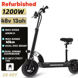 [8 models]10/11 Inch 48V-72V 1000W-6000W Electric Scooter 50-85km/h Fast E Scooter Off Road Electric Kick Scooter Foldable Adult