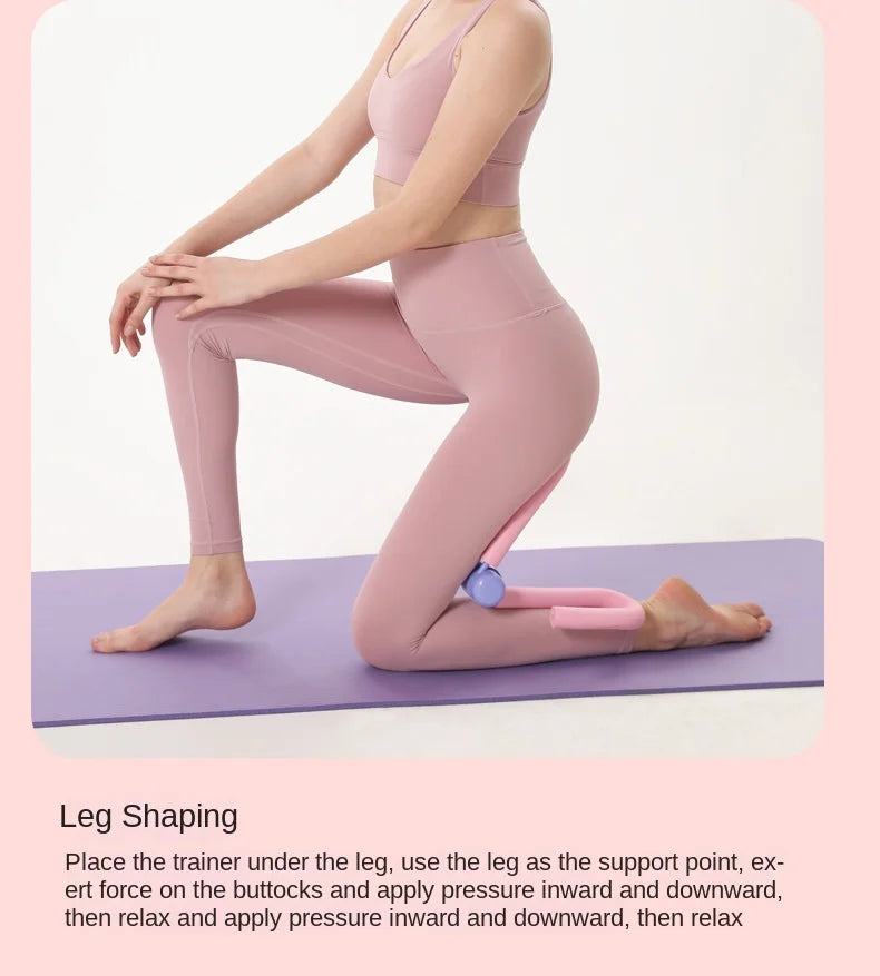 Multi Functional Leg Beauty Device Pelvic Floor Muscle Training Device Postpartum Leg Clamp Device Women Leg Training Device