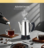Coffee Pots Electric Stainless Steel 110V/220V Stainless Steel, Quick Brew, Accessories Office Home  Kettle