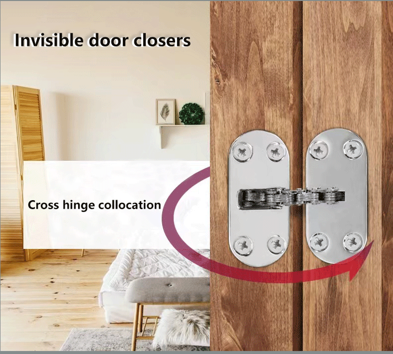 Household Invisible Door Closers Hidden Household Door Automatic Door Closers Hidden Closed Special Spring