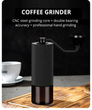 Manual Coffee Grinder Hand-Cranked Coffee Machine Home Small Manual Grinder Hand-Cranked Bean Grinder Coffee Bean Grinder