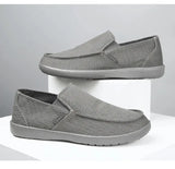 Fashion Men's Sneakers Canvas Breathable Men's Walking Driving Shoes Comfortable Outdoor Men Flats Casual Shoes Tenis Masculino