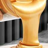 50/100/300ml Golden Acrylic Paint Metal Pearlescent Hand-painted Gypsum Glue Waterproof and Non-fading DIY Painted Paint