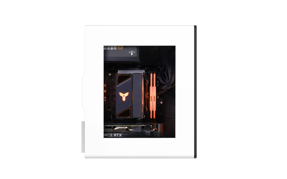 WJCOOLMAN Craftsman Series Small Chassis Home-Type Desktop Computer Supports M-ATX Motherboard - Compact Gaming PC Build