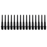 100PCS Durable Soft Tip Points Needle Replacement Set For Electronic Dart Black Wear-resistant Durable Soft Plastic Black Tips