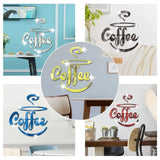 New Creative Acrylic Mirror Coffee Cup Wall Paste Living Room Bedroom Background Wall Decoration Self-adhesive Mirror