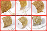 18k Gold Plated Spacer Beads For Bracelet Making,Separators For Beads,Jewelry Fittings,DIY Jewellery Making Supplies Wholesale