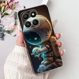 For Honor 400 Smart 5G Case LGN-NX1 Cute Cartoon Painted Cover Soft Slim Phone Case For Honor X7d HonorX7d Honor400 Smart Fundas