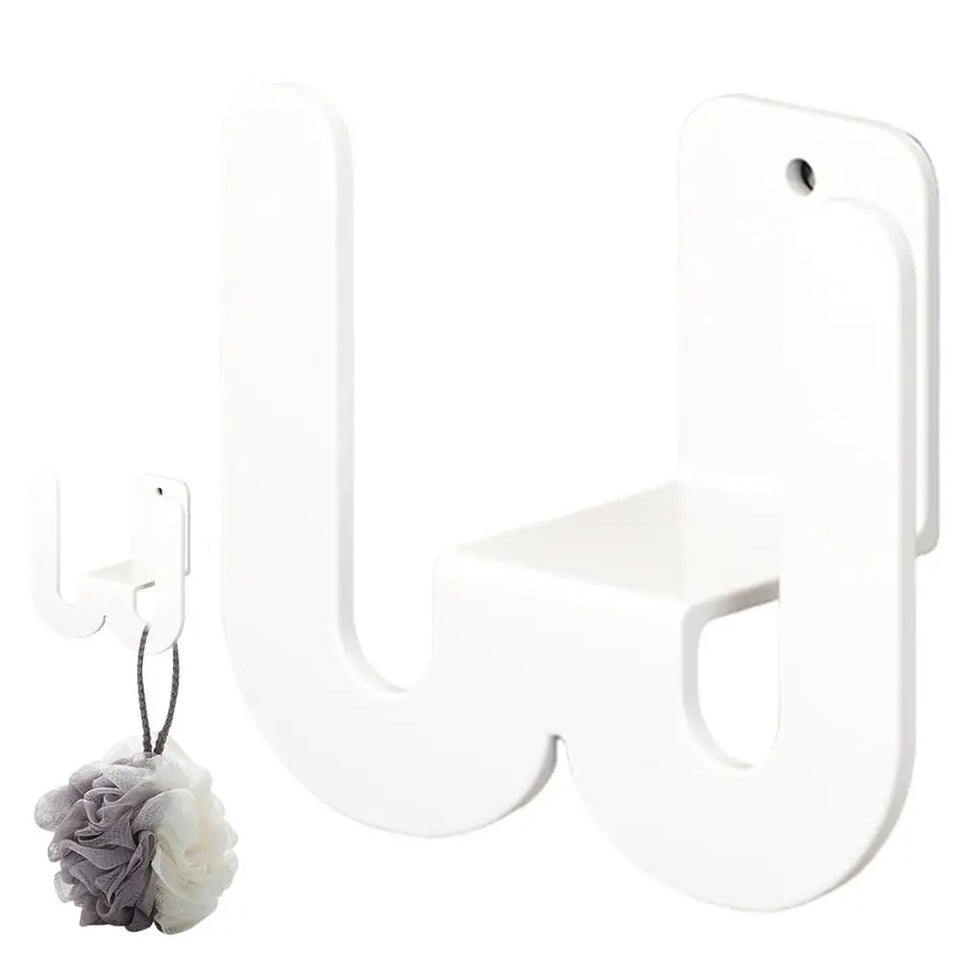 Wall Mounted Shoe Rack Slipper Storage Organizer Hanger Simple Design Door Slipper Hanger For Living Room Foyer Bathroom Hallway