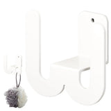 Wall Mounted Shoe Rack Slipper Storage Organizer Hanger Simple Design Door Slipper Hanger For Living Room Foyer Bathroom Hallway