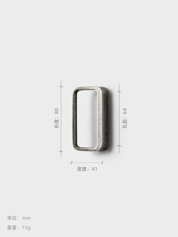 Goo-Ki Brushed Brass Cabinet Handle Antique Three-dimensional Finger Pulls Wardrobe Drawer Long Handle Nickel Drawer Pulls