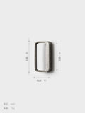 Goo-Ki Brushed Brass Cabinet Handle Antique Three-dimensional Finger Pulls Wardrobe Drawer Long Handle Nickel Drawer Pulls