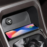 Wireless Phone Charger Wireless Car Charger Pad For Car 39 Inch Cable Automatic Sensing Non-Slip Charging Mat For Phone Vehicle