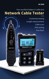NOYAFA LCD Display Measure Length Tracker NF-8209 Cable POE Wire Checker Test Network Tool Scan Cable Wiremap Tester