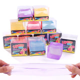 Ice Cube Shaped Square Stress Relief Ball Toy Squishy Squeeze Anxiety ADHD Stress Relief Sensory Adults Toys