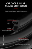 Car Door Seal Strip Rubber Car Door Side Sealing Weatherstrip For Car Waterproof Noise Insulation Sealant Auto Protection