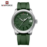 NAVIFORCE New Style Popular Silicone Strap Male Quartz Watches Fashion Casual Waterproof Wristwatches for Men Relogio Masculino