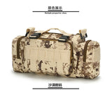 Outdoor Hiking Waist Bag 600D Waterproof Oxford Climbing Shoulder Bags Fishing Camping Hiking Pouch Chest Bag