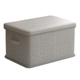Clothes Storage Box Household Large-capacity Wardrobe Snacks Toys Layered Finishing Artifact Folding Storage Box Basket with Lid