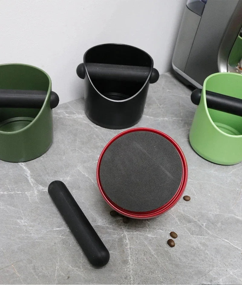 Coffee Knock Box Espresso Grounds Container Non-slip Espresso Dump Box Coffee Bar Supplies Barista Accessories Tools