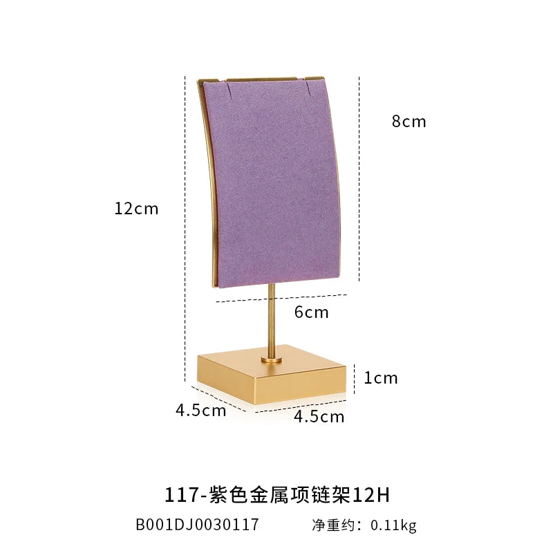 Cool Jewelry Shop Window Show Props Necklace Display Shelf Pendant Show Stand Women Jewelry Organizer