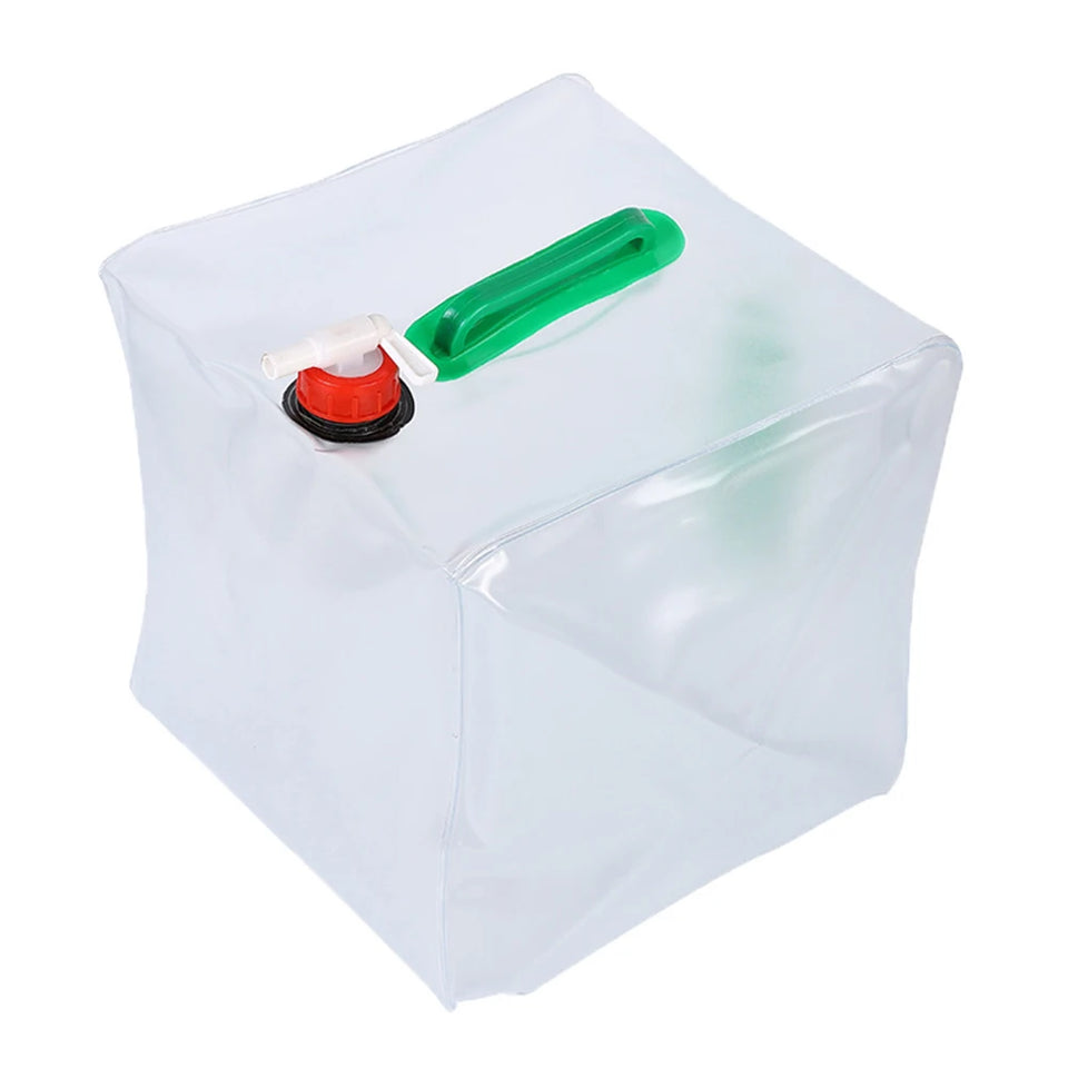 10/15L/18L/20L Thickened Collapsible Water Storage Container Large Capacity Outdoor Camping Drinking Bag Water Tank Bucket