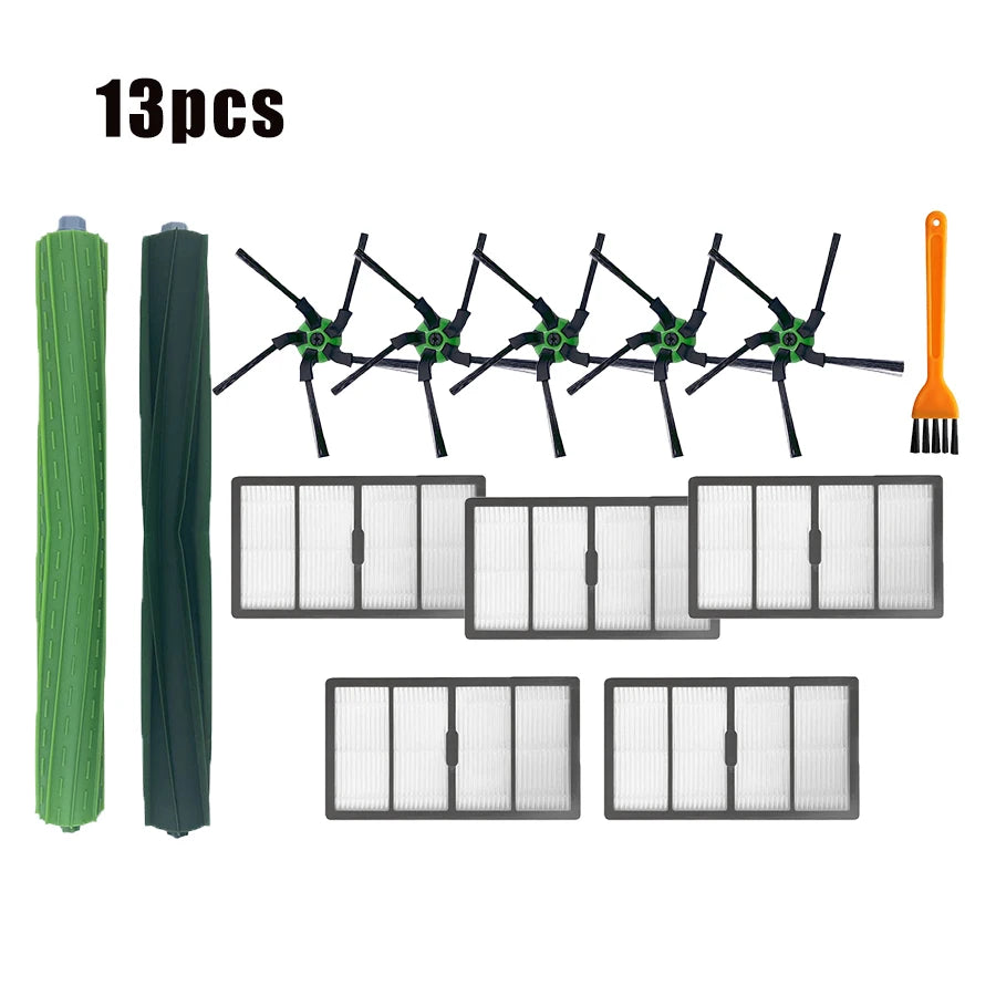 Rubber Roller Brush Kit For iRobot Roomba S9 (9150) S9+ S9 Plus (9550) Robot Vacuum Cleaner Replacement Spare  Accessories
