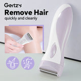 Professional body hair trimmer - USB rechargeable, used for smooth full body beauty