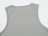 Men's sports vests, customize your number and logo, team uniforms, breathable and sweat-wicking lightweight sweatshirt tops